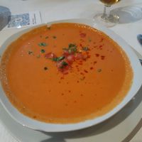 Menu of the day / Starter / Gazpacho at Artemisa Sol - Huertas in Madrid
