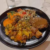 Degustation plate at Artemisa Sol - Huertas in Madrid