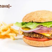 The best homemade vegan #burger with quinoa, vegan cheddar, vegan mayo, homemade Spelt bread and lots of love. at Carnaval in Javea