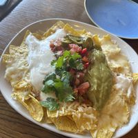 Vegan nachos   at Carnaval in Javea