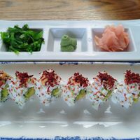 Yasmine roll sushi at Carnaval in Javea