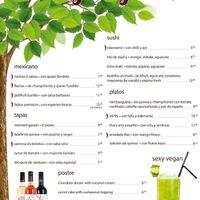 Vegan Menu at Carnaval in Javea