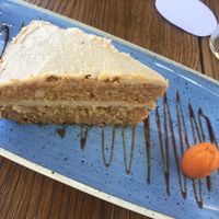 Vegan carrot cake  at Carnaval in Javea