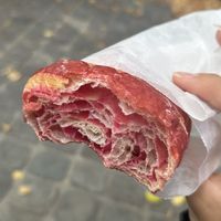 Hibiscus Croissant 2,35€  at Le Pain Quotidien - Simon Stevinplein in Bruges