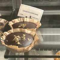 Chocolate Cake 3,95€  at Le Pain Quotidien - Simon Stevinplein in Bruges