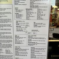 Menu  at SunLife Organics in Manhattan Beach