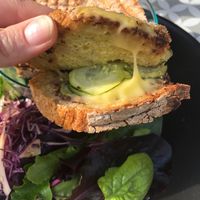 Gooey grilled cheese at Munchies in Bordeaux