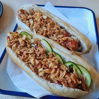 Hotdogs at Munchies in Bordeaux
