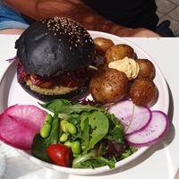 Jackfruit Burger at Munchies in Bordeaux