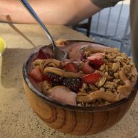 Smoothie bowl at Bunkhouse Coffee Bar in Jensen Beach