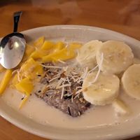 Black Sticky Rice (Khao Niew Ma-muang) at May Kaidee in New York City