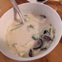 Tom Kha soup at May Kaidee in New York City