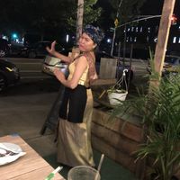 Thai traditional dance   at May Kaidee in New York City