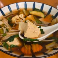 Cinnamon soup at May Kaidee in New York City