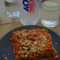 lovely lasagna!  at Malaika in Tenerife