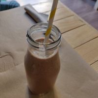 cacao smoothie at Malaika in Tenerife