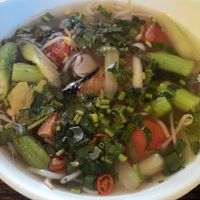 Sour fish soup at Master Ruma Happy Golden Age in Phnom Penh