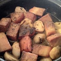 Braised ";pork"; at Master Ruma Happy Golden Age in Phnom Penh