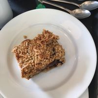 Date walnut cake at Boston Tea Party in Bath