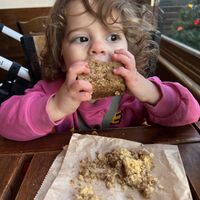 Coffee cake  at Fancy Plants Cafe in Chicago