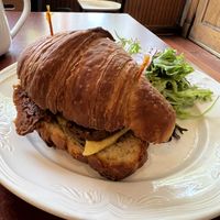 Breakfast Croissant   at Fancy Plants Cafe in Chicago