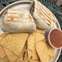Breakfast burrito   at Fancy Plants Cafe in Chicago