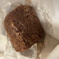 Coffee cinnamon cake  at Fancy Plants Cafe in Chicago