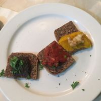 Part 1 of the 5 course dinner at Fancy Plants Cafe in Chicago