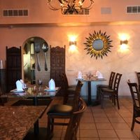 nice ambiance and decor at Aroma in Napa