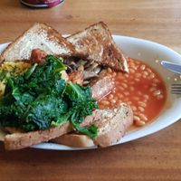 Big boss vegan breakfast at Boston Tea Party in Bristol