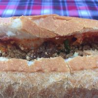 Vegan Banh Mi - Hoi An at Hoi Banh My Chay - Food Stall in Hoi An