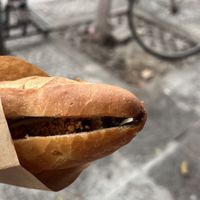 The sandwich  at Hoi Banh My Chay - Food Stall in Hoi An