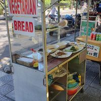 The stand at Hoi Banh My Chay - Food Stall in Hoi An