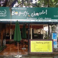 The restaurant at Baguette au Chocolat in Hanoi