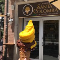   at Santa Colomba Gelateria in Rimini