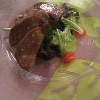 herb tea infused seitan cutlets at Evergreen in Rimini