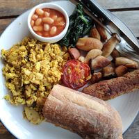 Vegan breakfast at Cafe Culture in Koh Tao