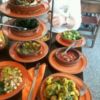 6 of their vegan options at Senor Tapas in Mallorca