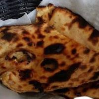 Burnt tandoori chapati at Indian Rasoi in Pattaya