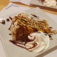 Tarta de zanahoria at La Huella Vegana in Alcala De Henares