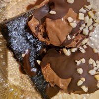 Brownie, lo más rico del restaurante at La Huella Vegana in Alcala De Henares