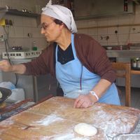 Pancake with vegetables at Meryem Ana Manti ve Gozleme Evi in Marmaris