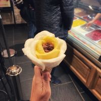 Beautifully shaped and yummy at Amorino - Gaité in Paris