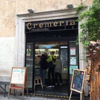 Directly at Pantheon  at Cremeria Monteforte in Rome