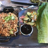 Tofu lettuce wraps  at Lazy Dog in Las Vegas