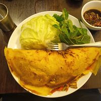 veg tofu pancake at Viet Kitchen in Footscray
