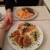 romantic atmosphere and tasty food   at Woda wrze in Sopot