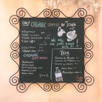 Café ecológico  at Verdeteja in Mallorca