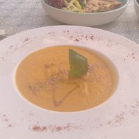 Carrot soup at Verdeteja in Mallorca