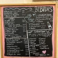 Menu  at Verdeteja in Mallorca